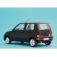 Fiat Cinquecento Sporting 1994 black, Laudoracing-Model 1/18 scale