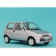 Fiat Cinquecento Sporting 1994 silver, Laudoracing-Model 1/18 scale