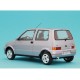 Fiat Cinquecento Sporting 1994 silver, Laudoracing-Model 1/18 scale