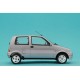 Fiat Cinquecento Sporting 1994 silver, Laudoracing-Model 1/18 scale