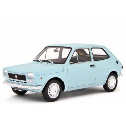 Fiat 127 1. serie 1971 light blue, Laudoracing-Model 1/18 scale