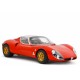 Alfa Romeo 33 Coupe Stradale 1967 Museum Version red, Laudoracing-Model 1/18 scale