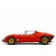 Alfa Romeo 33 Coupe Stradale 1967 Museum Version red, Laudoracing-Model 1/18 scale