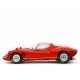 Alfa Romeo 33 Coupe Stradale 1967 Prototype C Version red, Laudoracing-Model 1/18 scale