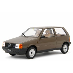 Fiat Uno 45 1983 brown, Laudoracing-Model 1/18 scale