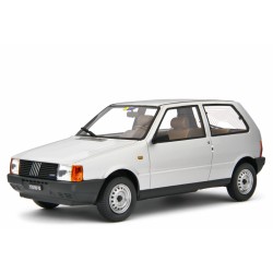 Fiat Uno 45 1983 silver, Laudoracing-Model 1/18 scale