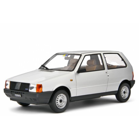 Fiat Uno 45 1983 silver, Laudoracing-Model 1/18 scale