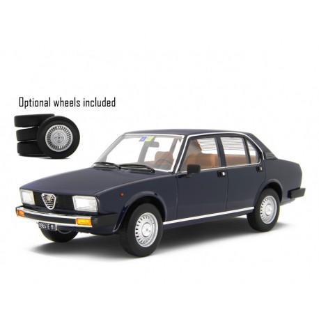 Alfa Romeo Alfetta 2.0 1978 dark blue, Laudoracing-Model 1/18 scale