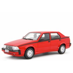 Alfa Romeo 75 1.8 Turbo America 1986 red, Laudoracing-Model 1/18 scale