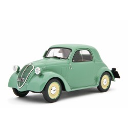Fiat 500 B "Topolino" Chiusa 1948 green, Laudoracing-Model 1/18 scale