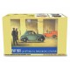 Fiat 500 B "Topolino" Chiusa 1948 green, Laudoracing-Model 1/18 scale