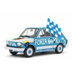 Fiat 126 Forza Napoli modrá, Laudoracing-Model 1:18