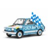 Fiat 126 Forza Napoli blue, Laudoracing-Model 1/18 scale