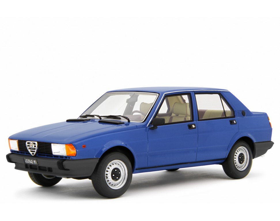 Alfa Romeo Giulietta 1.3 - 1.6 1977 blue - Laudoracing