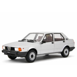 Alfa Romeo Giulietta 1.3 - 1.6 1977 silver, Laudoracing-Model 1/18 scale