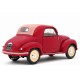 Fiat 500C Topolino 1949 red, Laudoracing-Model 1/18 scale