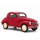 Fiat 500C Topolino 1949 red, Laudoracing-Model 1/18 scale
