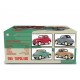 Fiat 500C Topolino 1949 red, Laudoracing-Model 1/18 scale