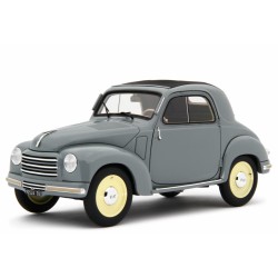 Fiat 500C Topolino 1949 grey, Laudoracing-Model 1/18 scale