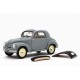 Fiat 500C Topolino 1949 grey, Laudoracing-Model 1/18 scale