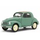 Fiat 500C Topolino 1949 green, Laudoracing-Model 1/18 scale