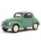 Fiat 500C Topolino 1949 zelená, Laudoracing-Model 1:18