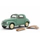 Fiat 500C Topolino 1949 green, Laudoracing-Model 1/18 scale