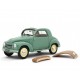 Fiat 500C Topolino 1949 zelená, Laudoracing-Model 1:18