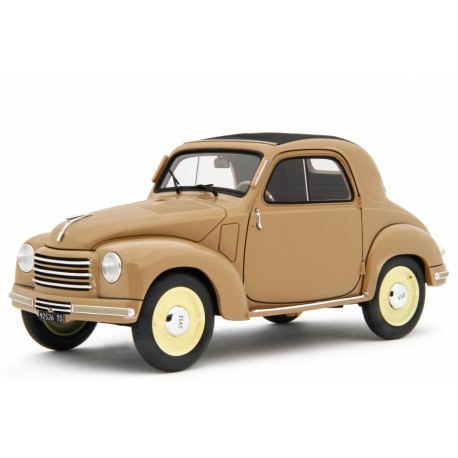 Fiat 500C Topolino 1949 beige, Laudoracing-Model 1/18 scale