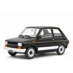 Fiat 126 1978 black, Laudoracing-Model 1/18 scale