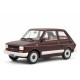 Fiat 126 1978 red, Laudoracing-Model 1/18 scale
