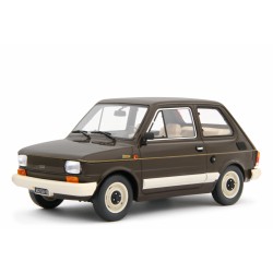 Fiat 126 1978 brown, Laudoracing-Model 1/18 scale