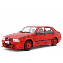 Alfa 75 1.8i Turbo Evoluzione 1987 red, Laudoracing-Model 1/18 scale