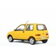 Fiat Cinquecento Sporting 1996 yellow, Laudoracing-Model 1/18 scale