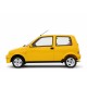 Fiat Cinquecento Sporting 1996 yellow, Laudoracing-Model 1/18 scale