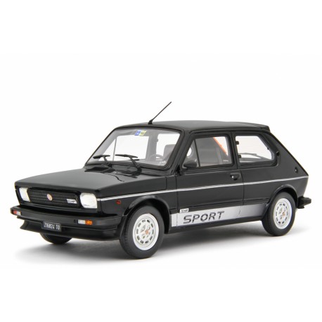 Fiat 127 Sport 1981 black, Laudoracing-Model 1/18 scale