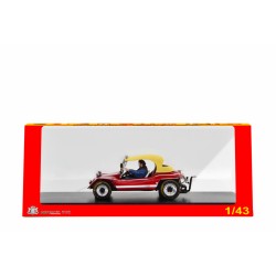 Puma Dune Buggy 1972 + Bud Spencer + Terence Hill, červená, Laudoracing-Model 1:43