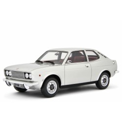 Fiat 128 Coupe 1300 SL 1972 silver, Laudoracing-Model 1/18 scale