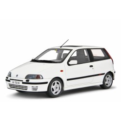 Fiat Punto GT 1400 1996 white, Laudoracing-Model 1/18 scale