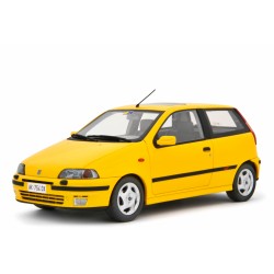 Fiat Punto GT 1400 1996 yellow, Laudoracing-Model 1/18 scale