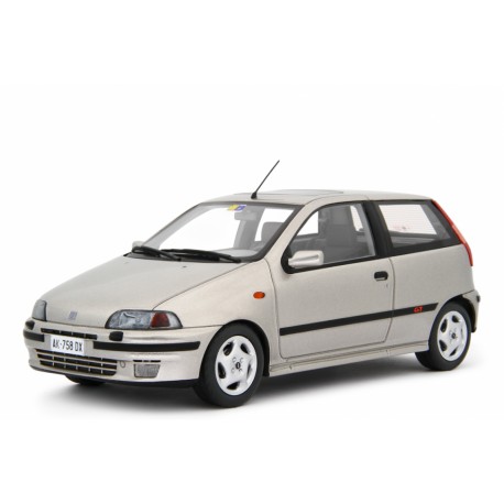 Fiat Punto GT 1400 1996 silver, Laudoracing-Model 1/18 scale
