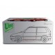 Fiat Uno Turbo i.e. 1.4 1990 silver, Laudoracing-Model 1/18 scale