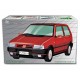 Fiat Uno Turbo i.e. 1.4 1990 silver, Laudoracing-Model 1/18 scale