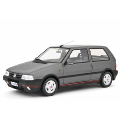 Fiat Uno Turbo i.e. 1.4 1990 grey, Laudoracing-Model 1/18 scale