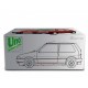 Fiat Uno Turbo i.e. 1.4 1990 grey, Laudoracing-Model 1/18 scale