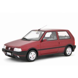 Fiat Uno Turbo i.e. 1.4 1990 red m., Laudoracing-Model 1/18 scale