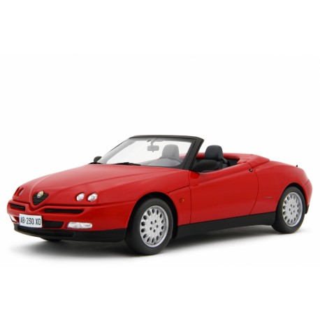 Alfa Romeo Spider 2.0 T.Spark 16V 1995 červená, Laudoracing-Model 1:18
