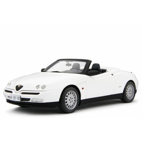 Alfa Romeo Spider 2.0 T.Spark 16V 1995 bílá, Laudoracing-Model 1:18