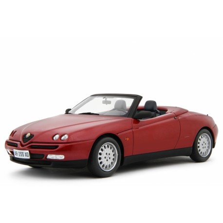 Alfa Romeo Spider 2.0 T.Spark 16V 1995 červená, Laudoracing-Model 1:18
