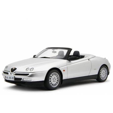 Alfa Romeo Spider 2.0 T.Spark 16V 1995 stříbrná, Laudoracing-Model 1:18